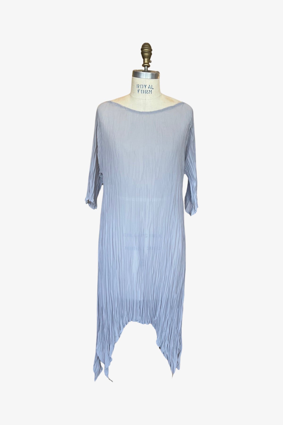 Sheer Twisted Lava Dress | Fog