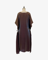 Convertible Lisbon Dress | Metallic Raisin