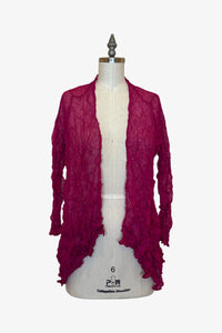Sheer Moth Ali Cardigan | Orchid