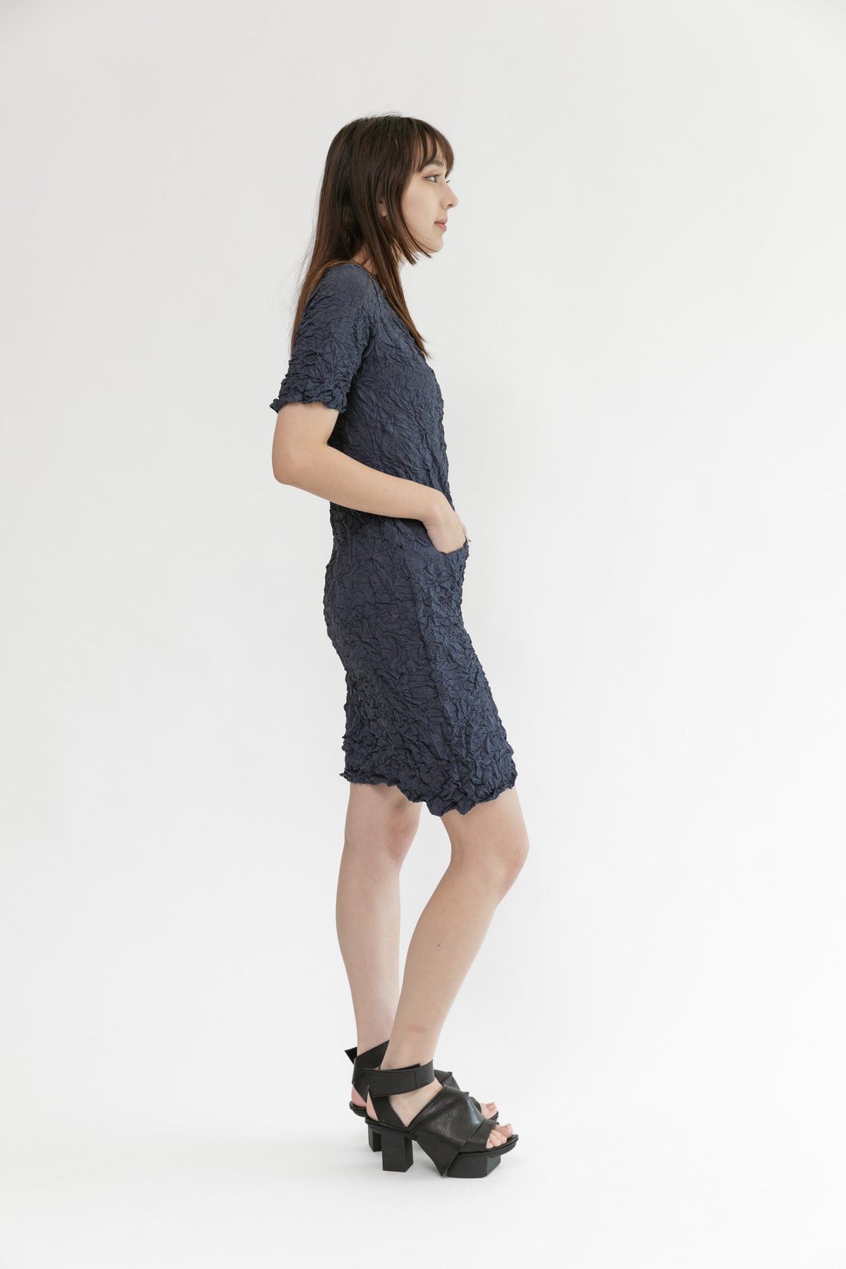 Moth Angelika Dress | Navy