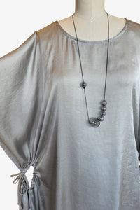 SALE Convertible Lisbon Dress | Dove Grey Shimmer