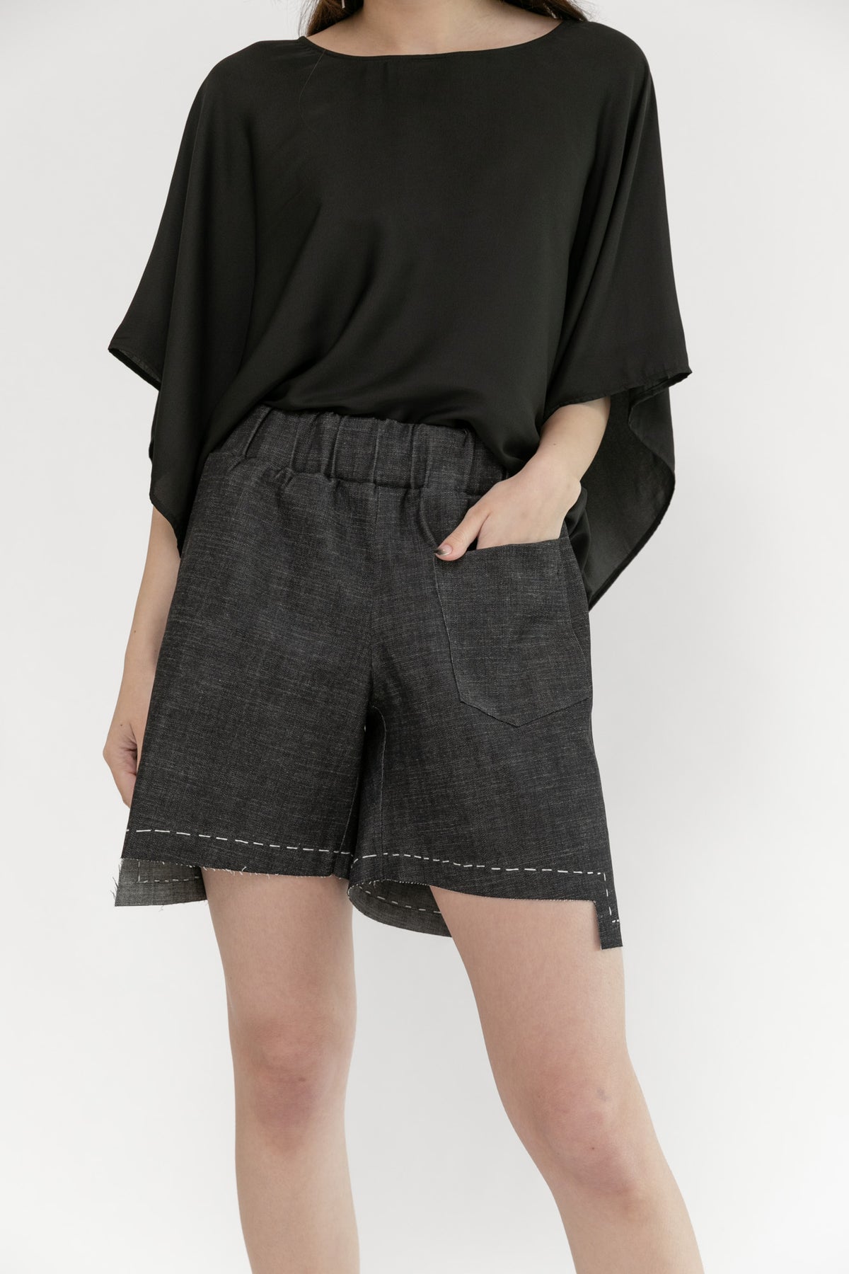 Step Stitch Shorts | Not So Dirty Denim