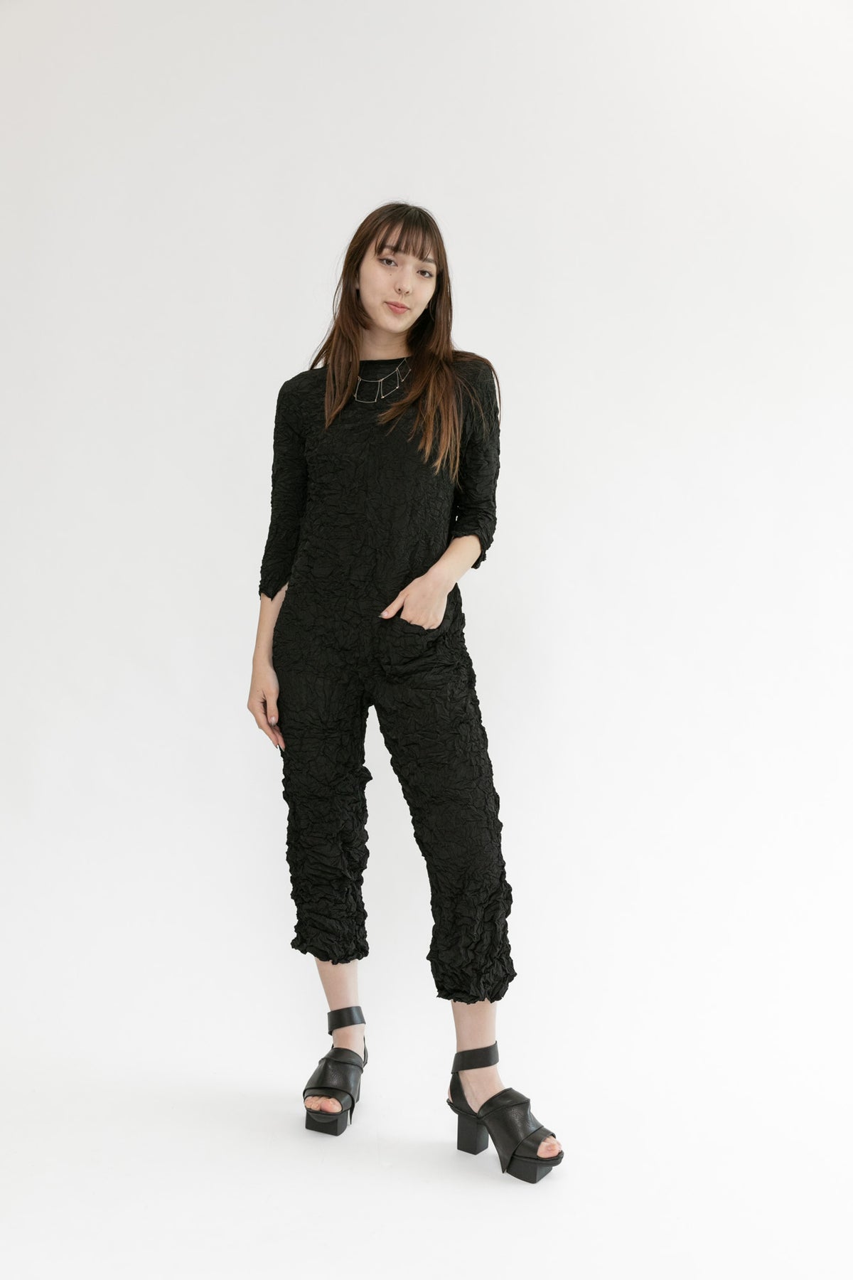 Moth Boiler Suit | Silky Black