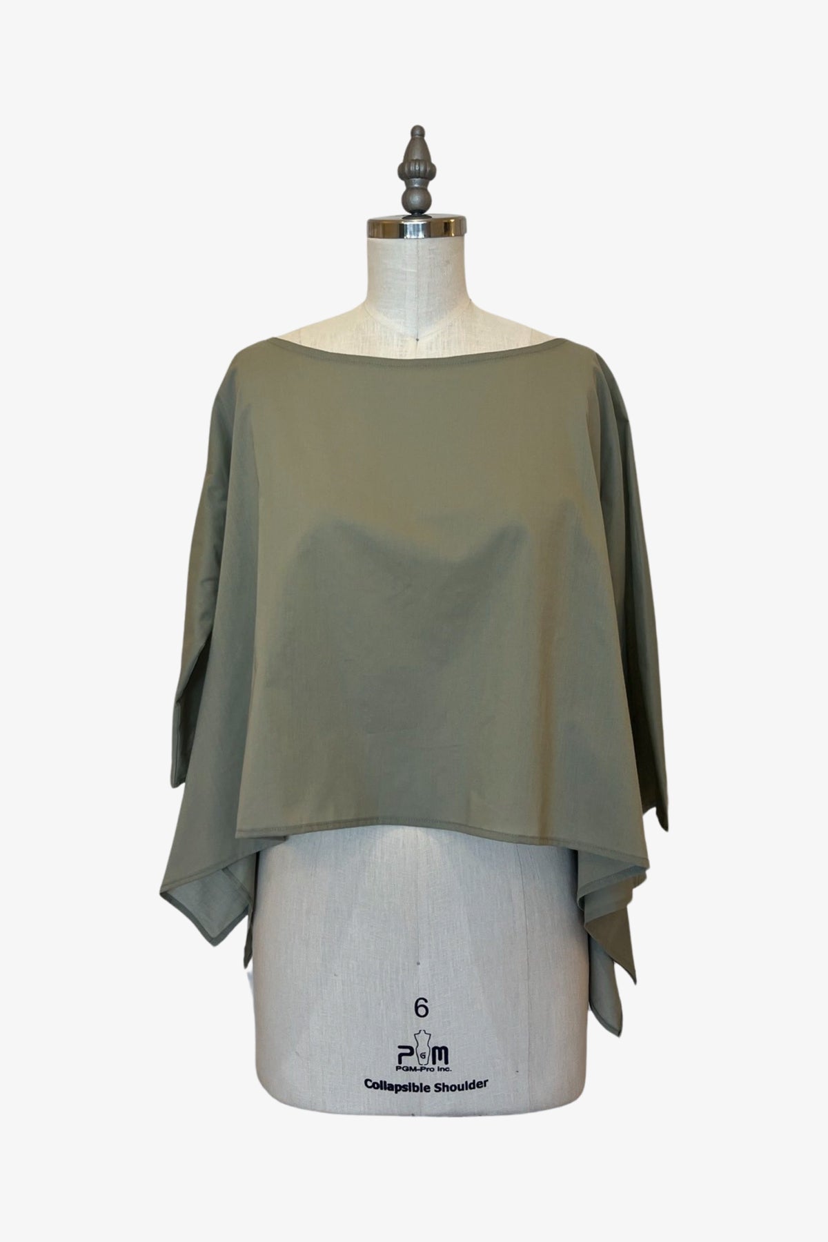 SALE Square Top | Sage Organic Batiste