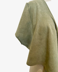 Dolman Wrap | Sage Perforated Ultrasuede