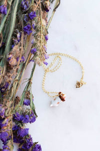 Tiny Jack Russell Puppy Necklace