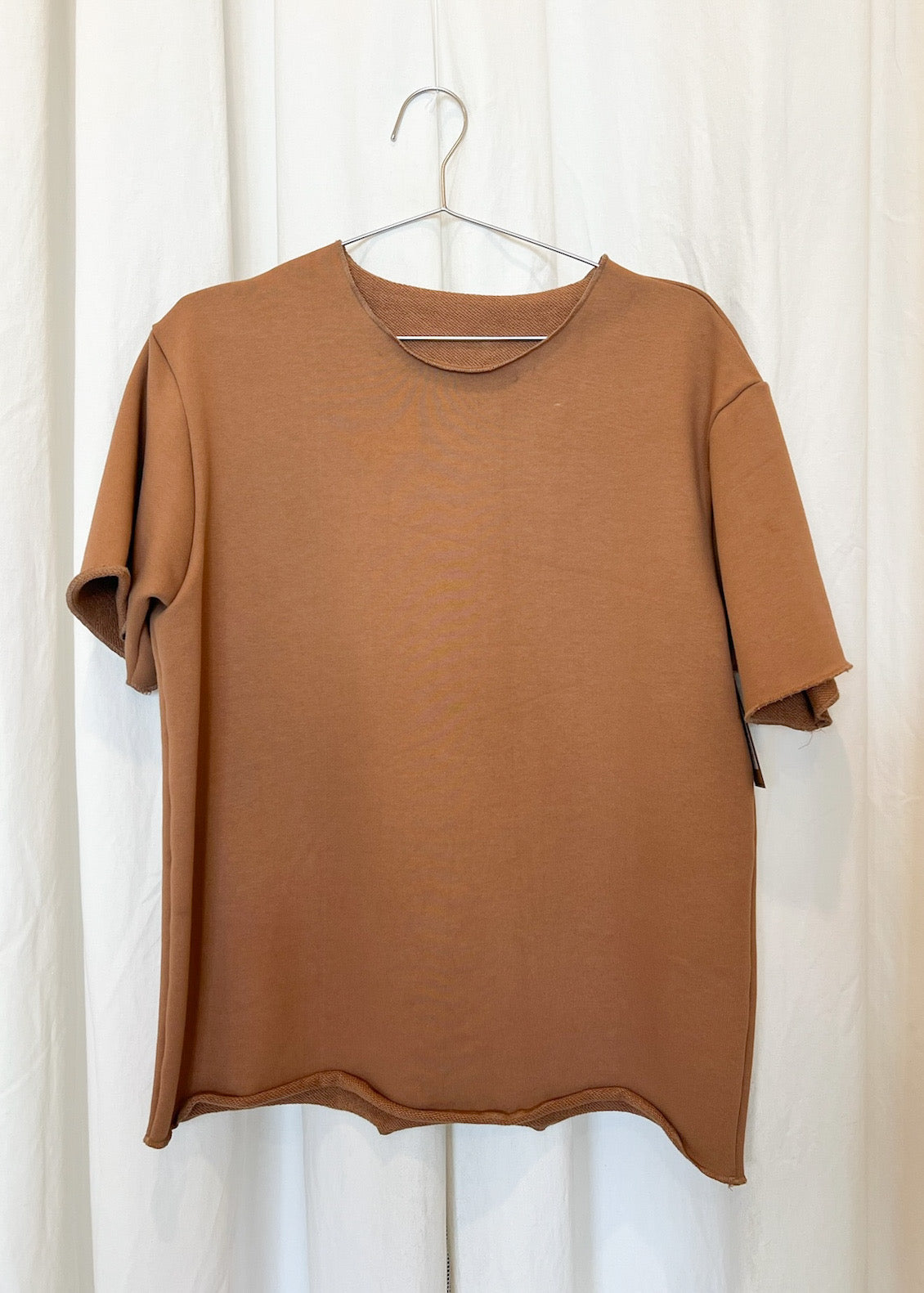 Sample Sale | French Terry Big T Caramel - O/S