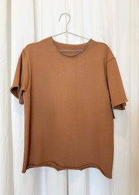 Sample Sale | French Terry Big T Caramel - O/S