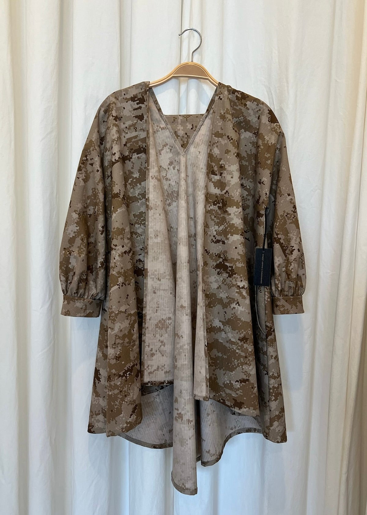 Sample Sale | Barcelona Coat Pixel Desert-S/M