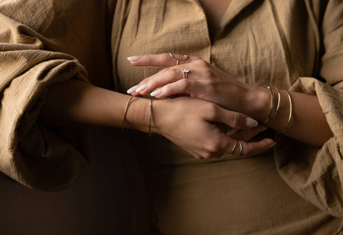 Sundari Cuff | 14k Gold Fill - M