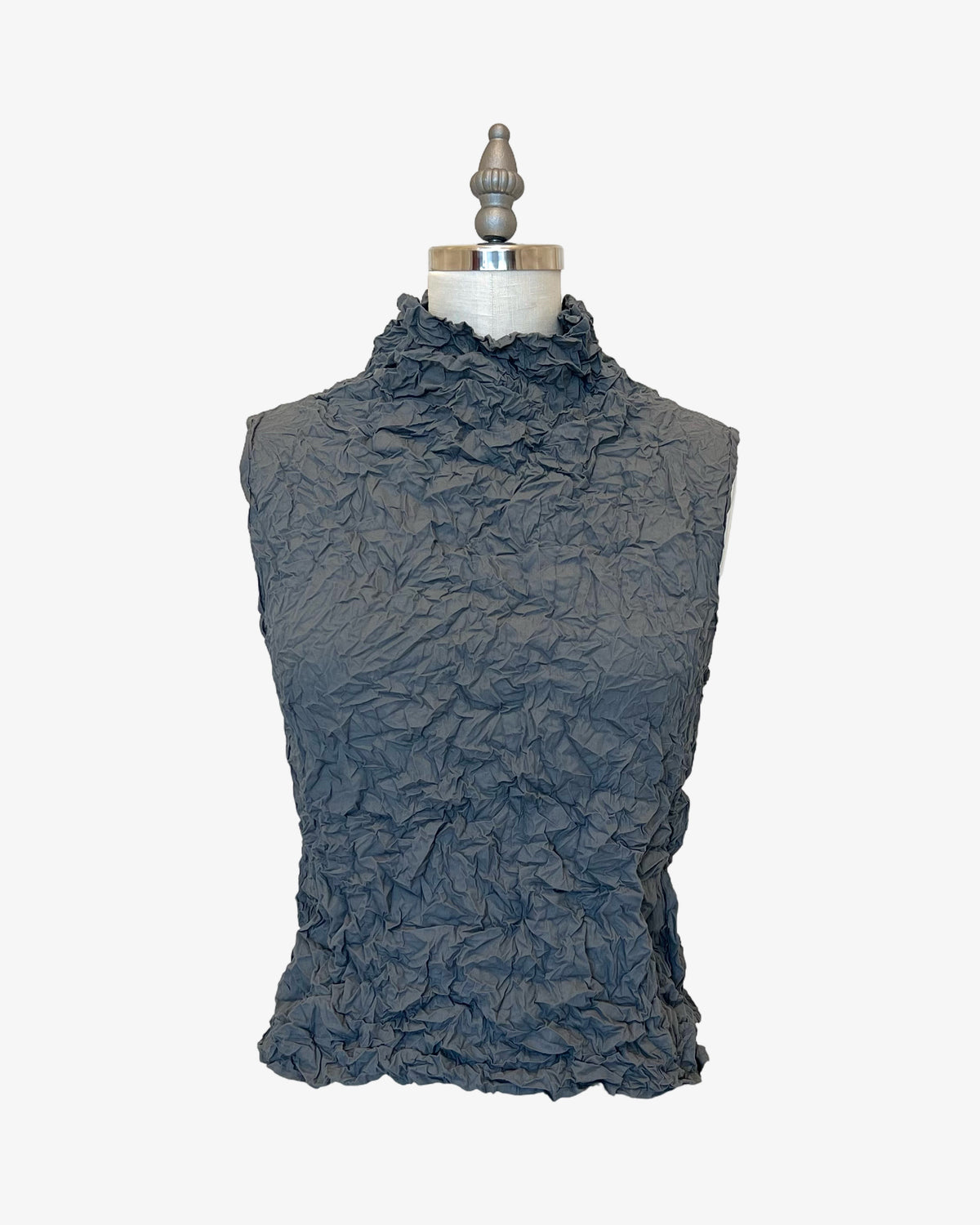 Moth Raina Mock Top | Steel
