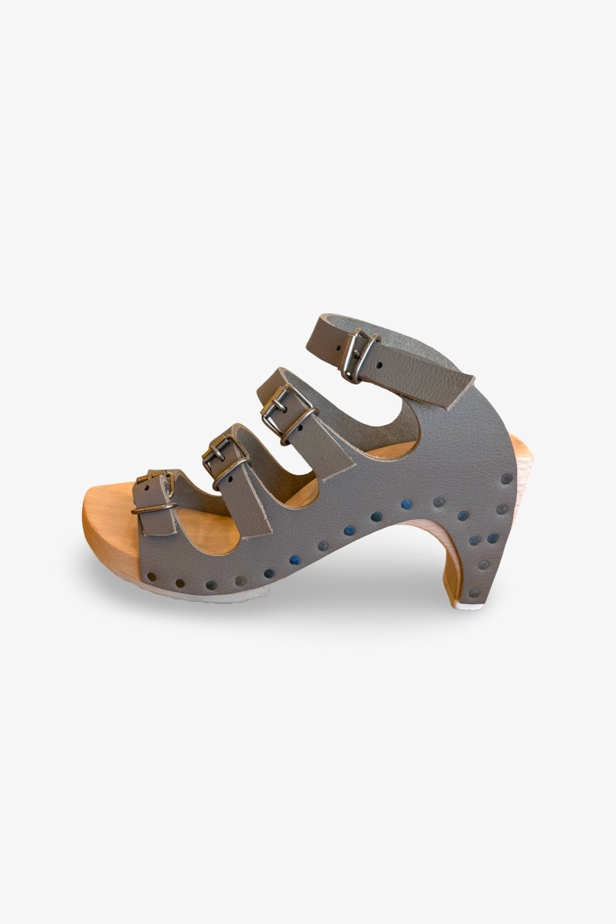 Trippen Tie-Up Sandal | Cement – Carol Young | Undesigned