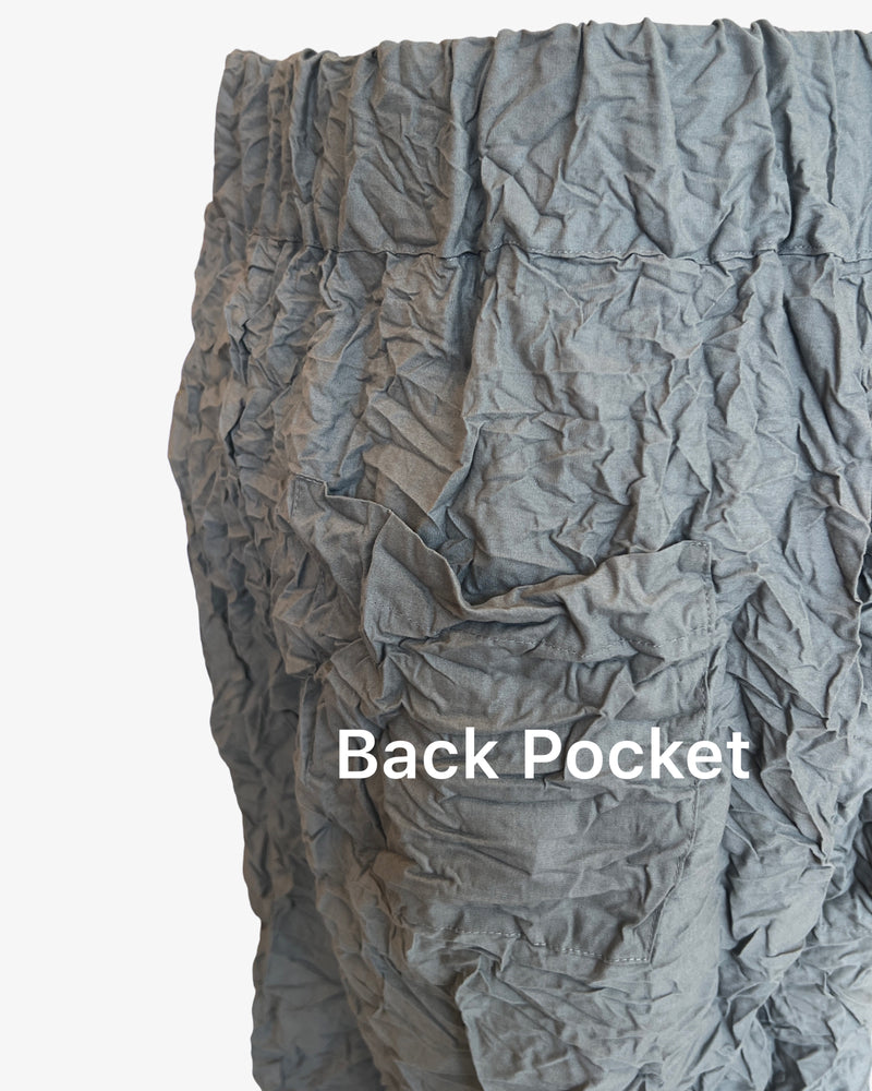 Moth Biggie Pants | Steel