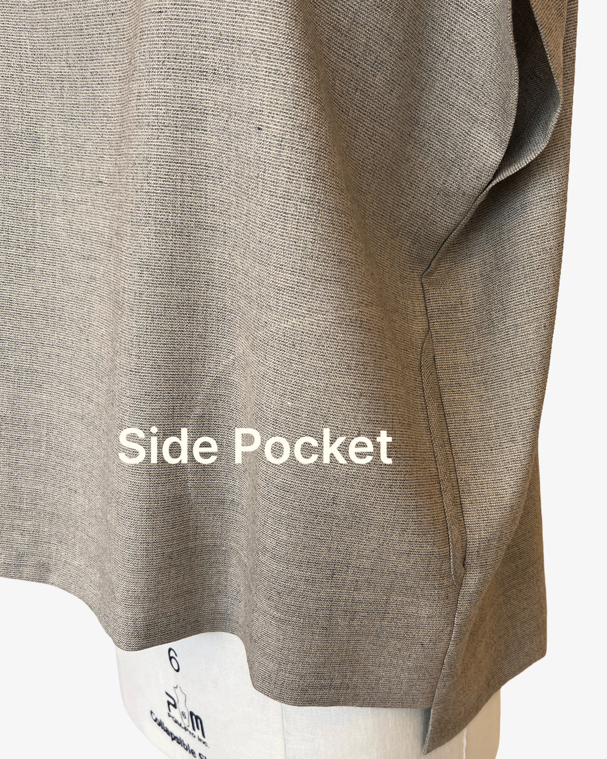 Linen Box Top | Champagne