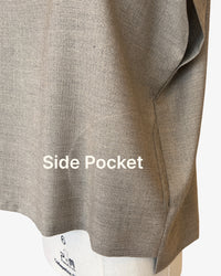 Linen Box Top | Champagne