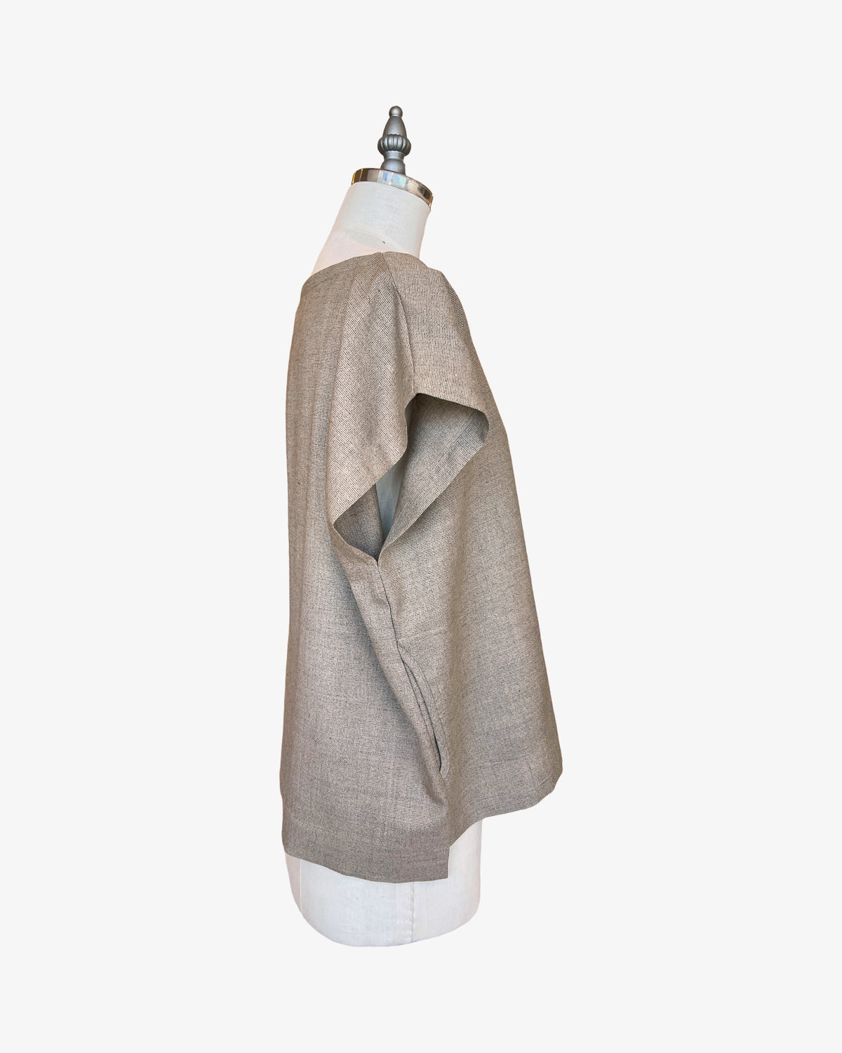 Linen Box Top | Champagne