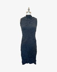 Moth Hoodie Dress | Charcoal
