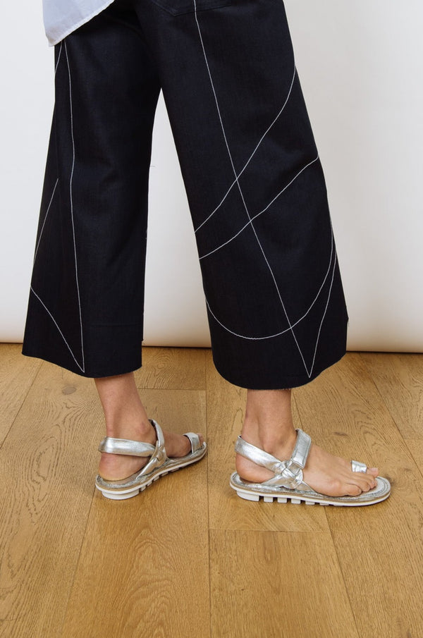Trippen Pivot Sandal | Silver