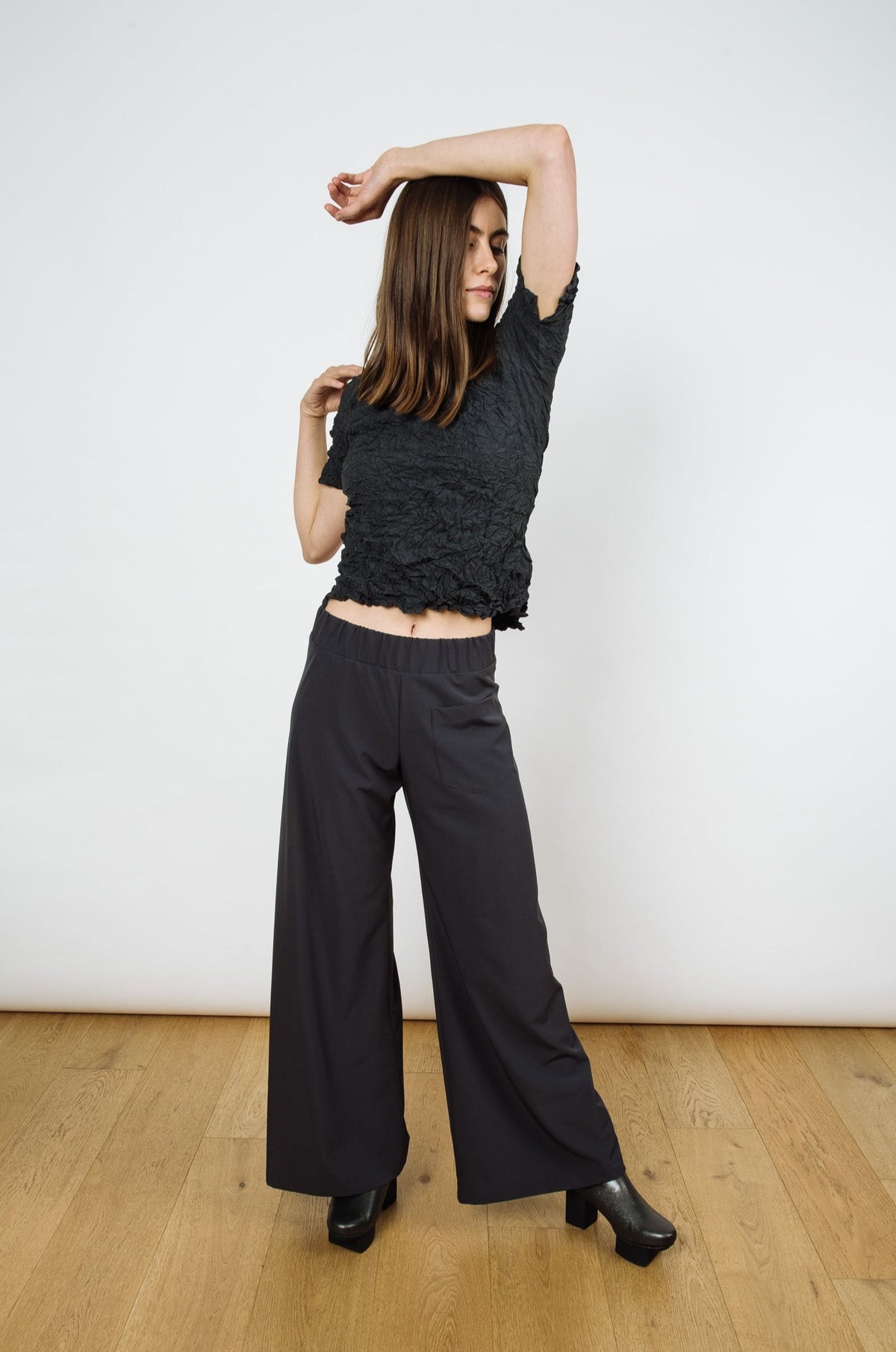 Hepburn Trousers 2.0 | Titanium Techno