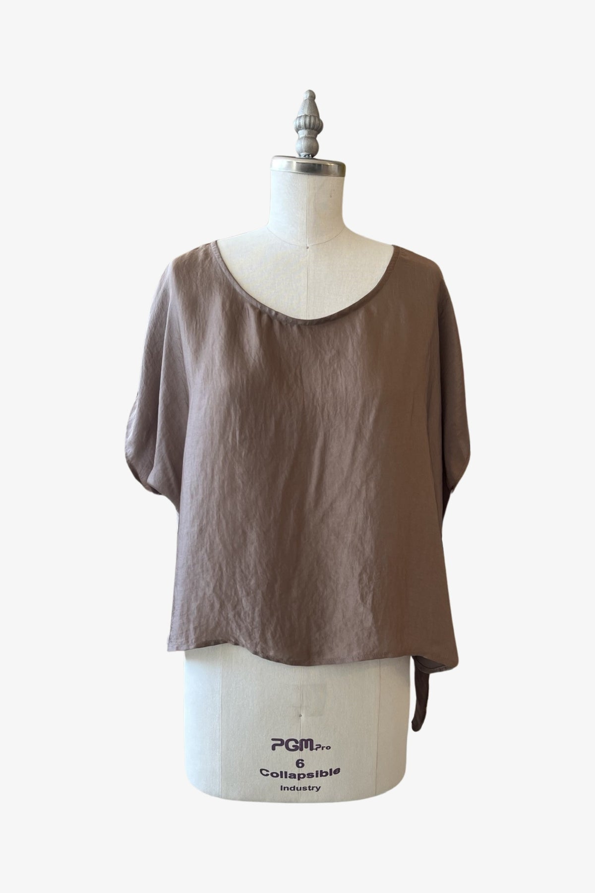 Cropped Easy Tee | Truffle Shimmer