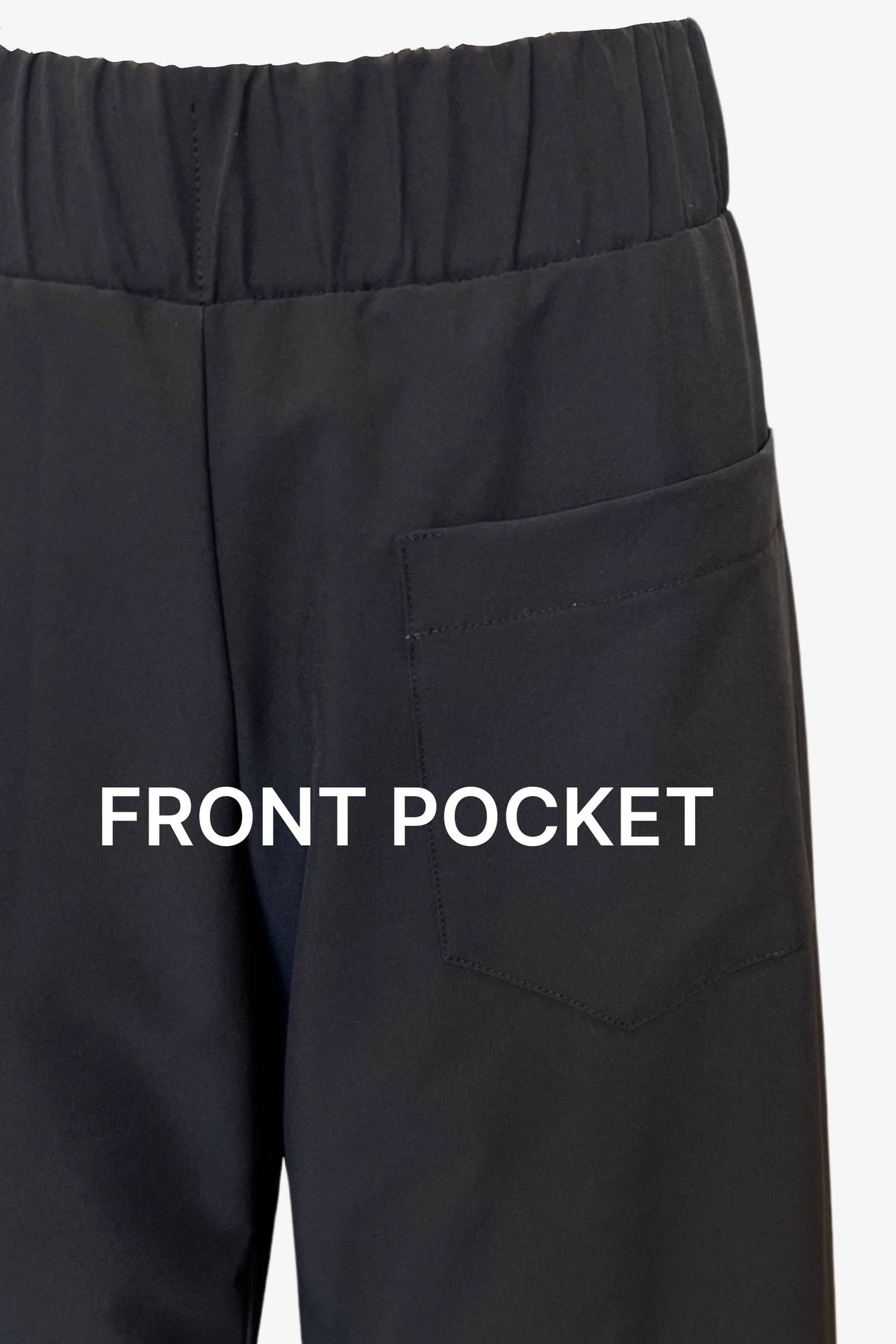 Hepburn Trousers 2.0 | Black Techno