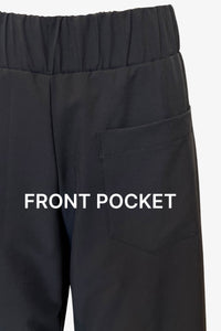 Hepburn Trousers 2.0 | Black Techno