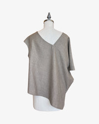 Linen Mojave Top | Champagne