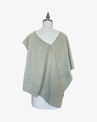Mojave Top | Sage Perforated Ultrasuede