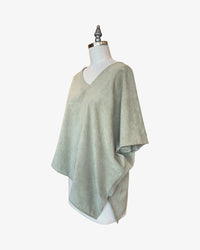 Mojave Top | Sage Perforated Ultrasuede