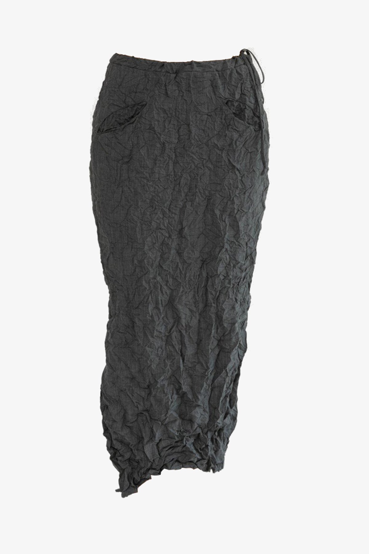 Moth Convertible Column Skirt | Charcoal