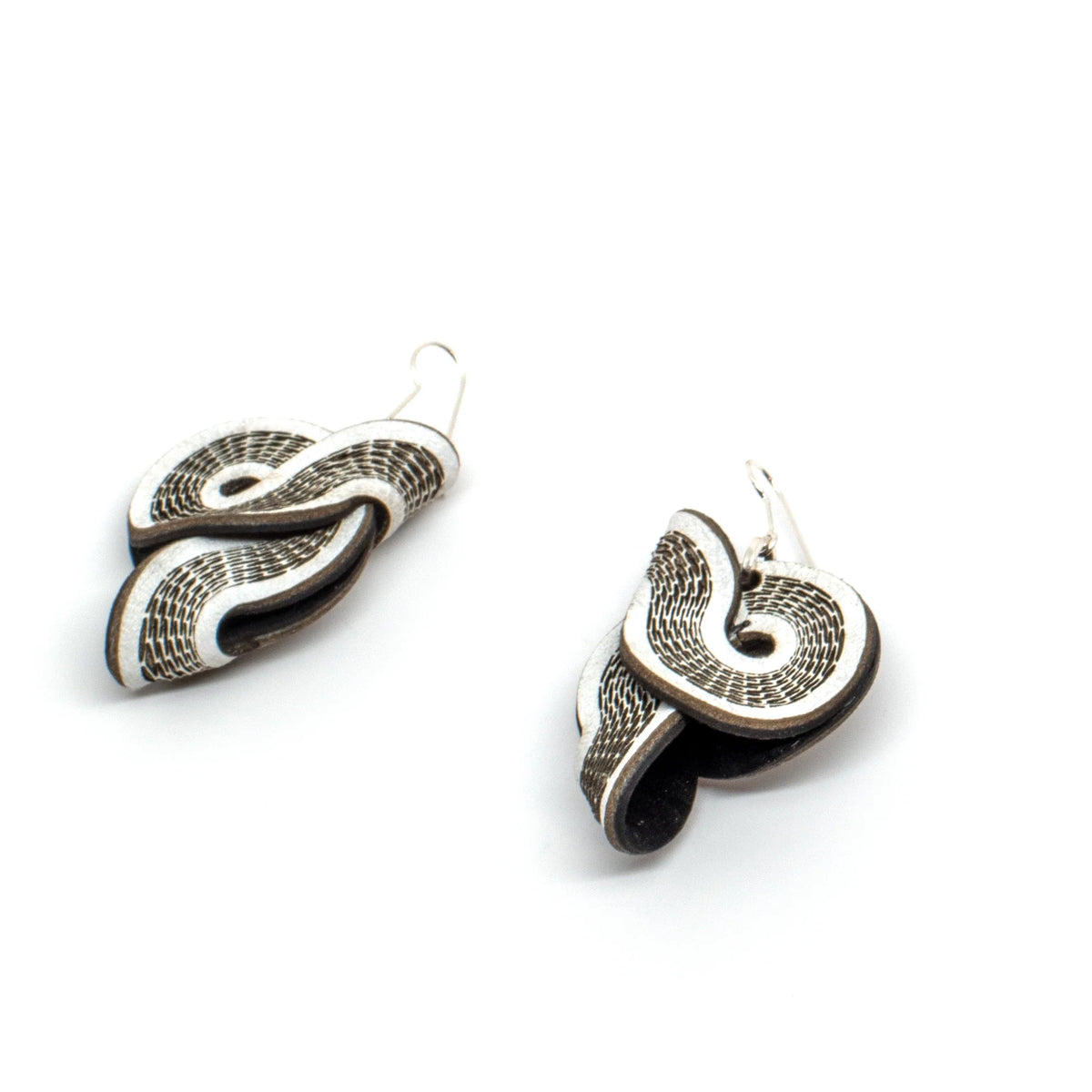 Saddle Earrings | Off-White