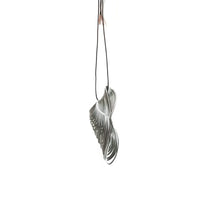 Stirrup Necklace | Silver