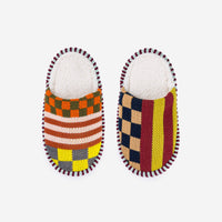 Pattern Patch Slide Slippers | Desert