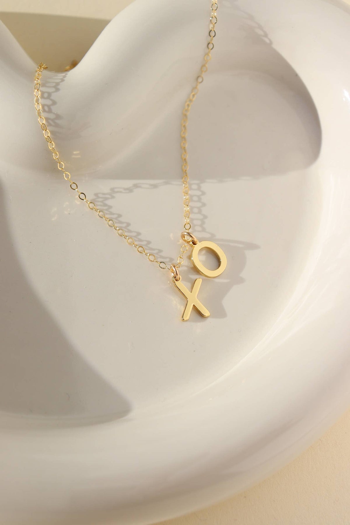 XO Necklace | 14k Gold Fill