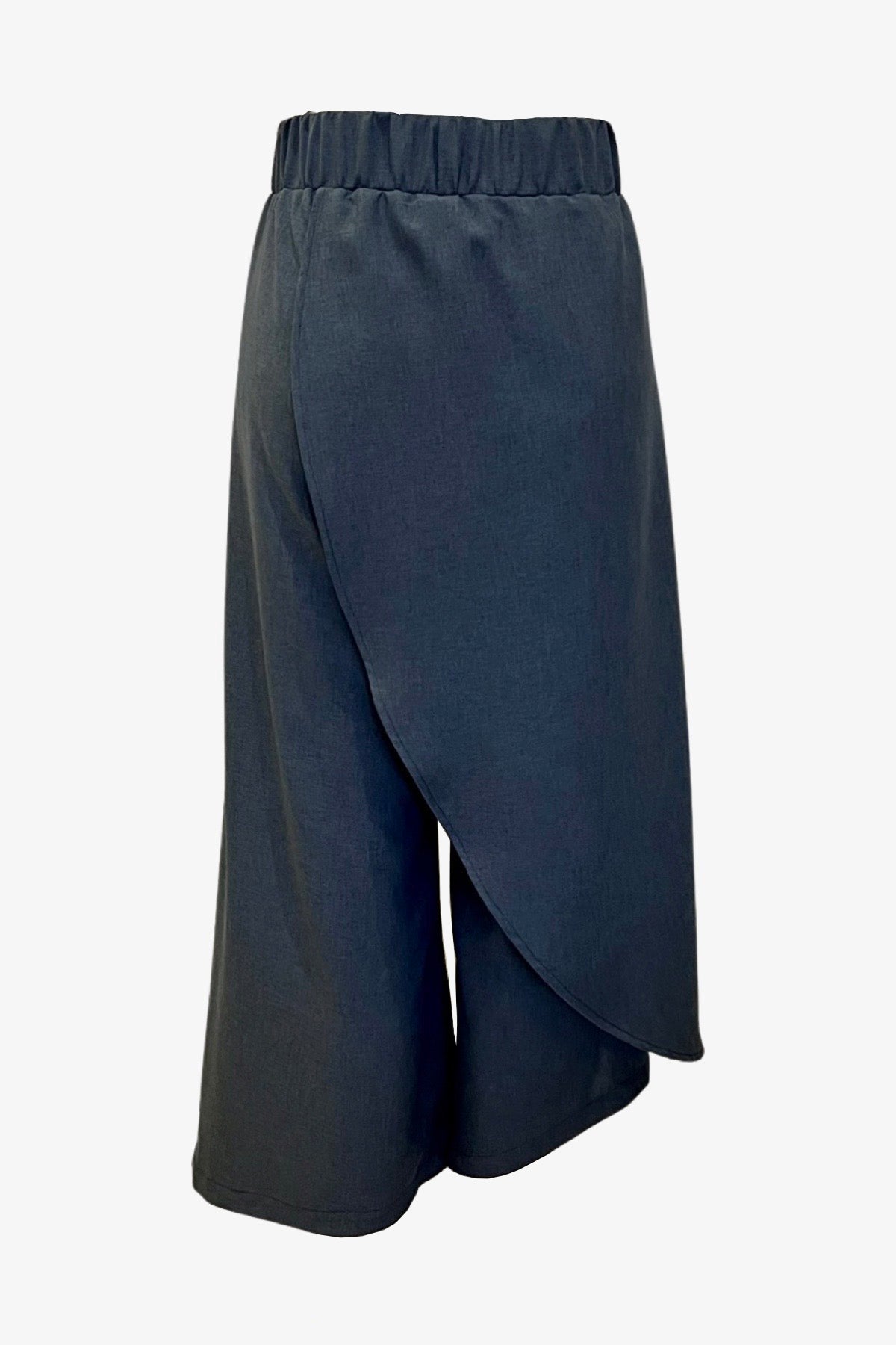 Long Asymmetrical Skort V2 | Charcoal
