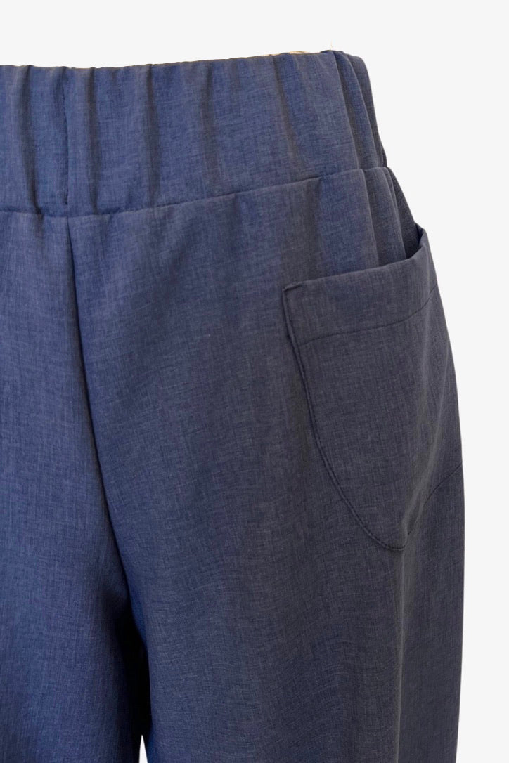 Woven Boba Pants | Navy