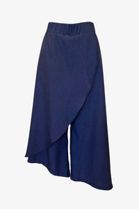 Long Asymmetrical Skort V2 | Navy