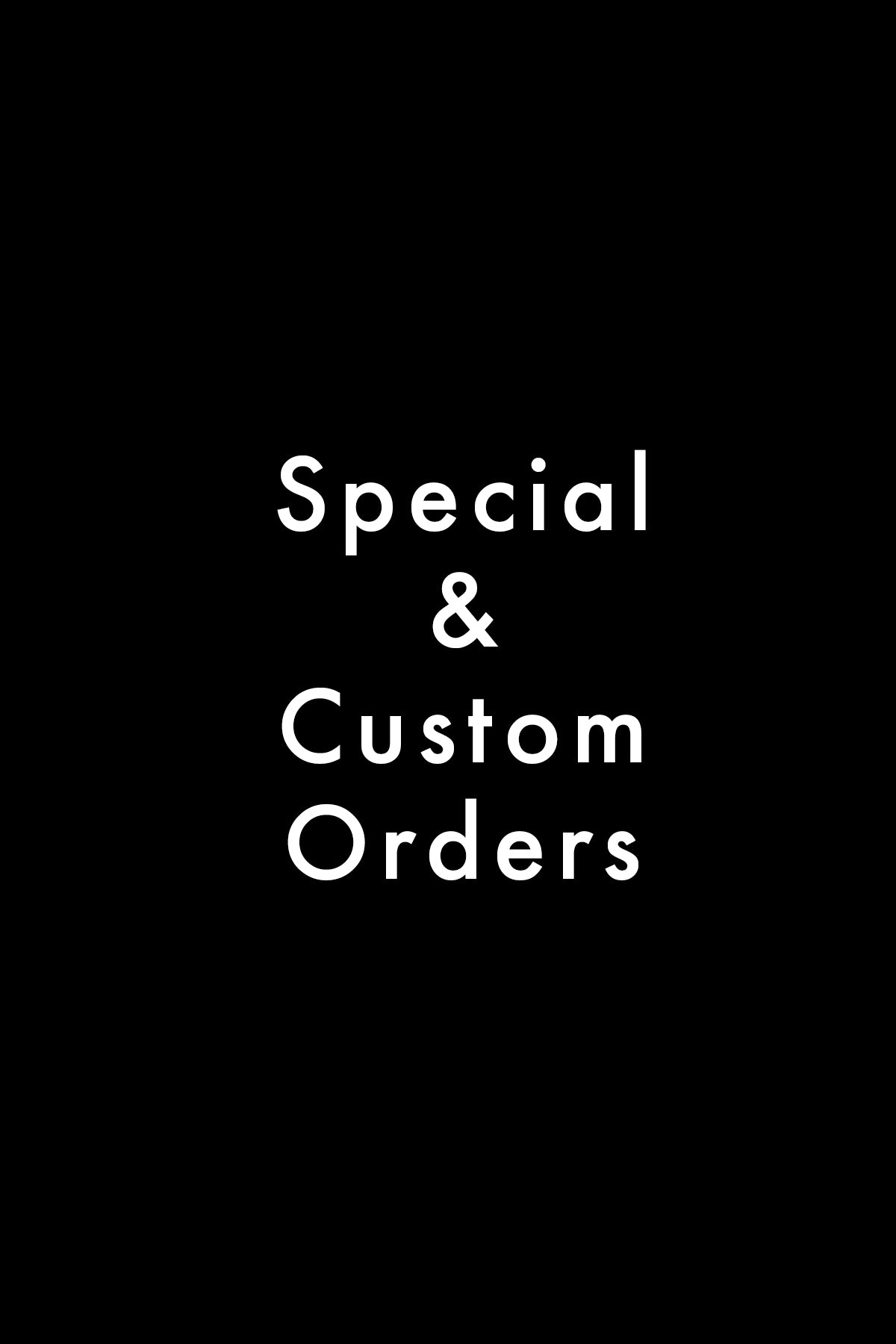 Special Orders