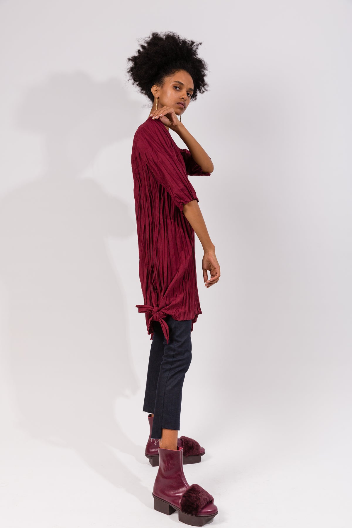 Twisted Lava Dress | Grey