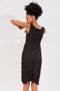 Moth Cowl Dress | Black