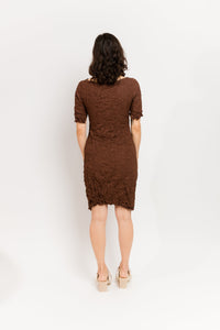 Moth Angelika Dress | Chocolate