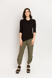 SALE Caterpillar Pants in Olive Techno Stretch
