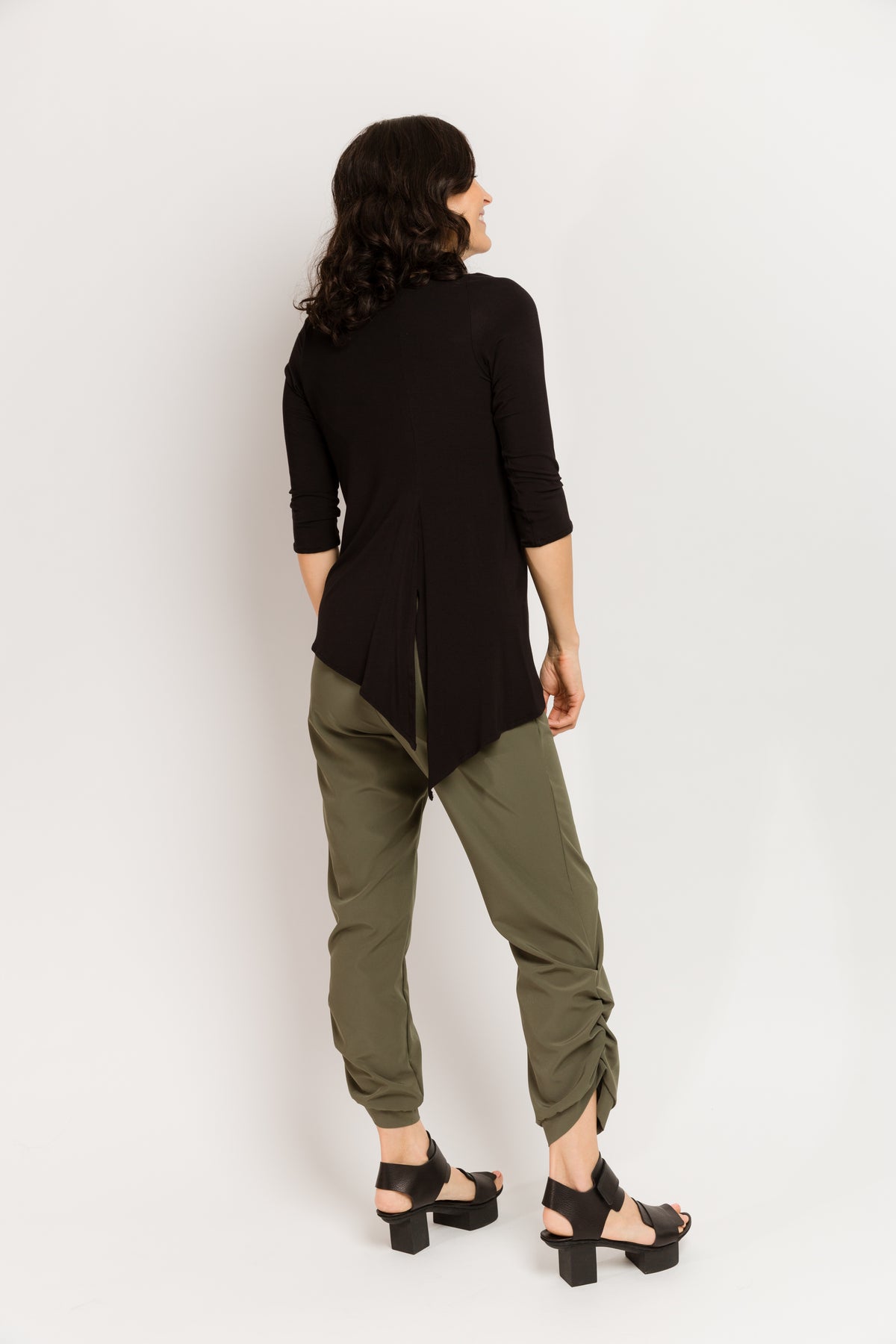 SALE Caterpillar Pants in Olive Techno Stretch