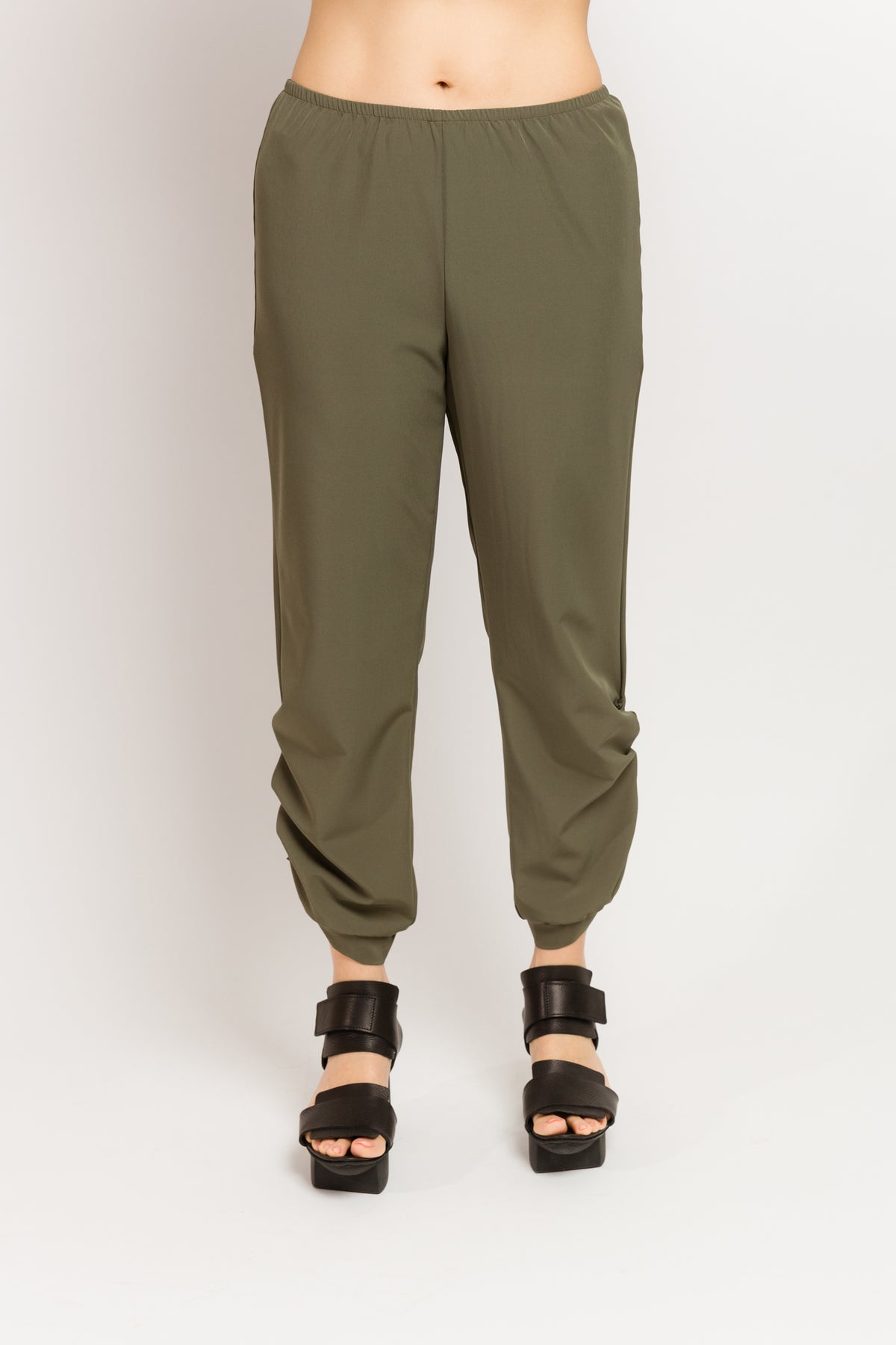 SALE Caterpillar Pants in Olive Techno Stretch