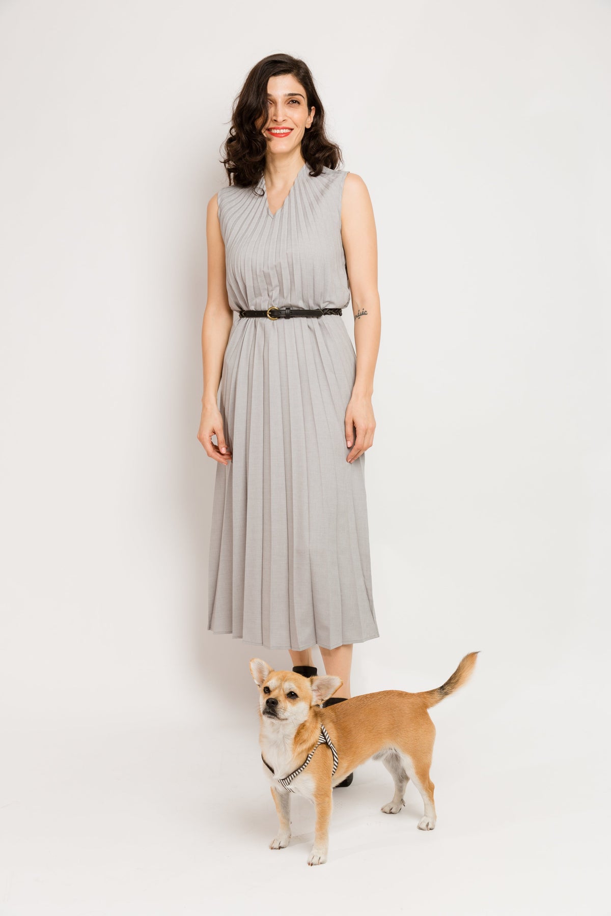 Reversible Racerback Maxi Sunburst Dress