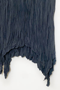Twisted Lava Dress | Charcoal