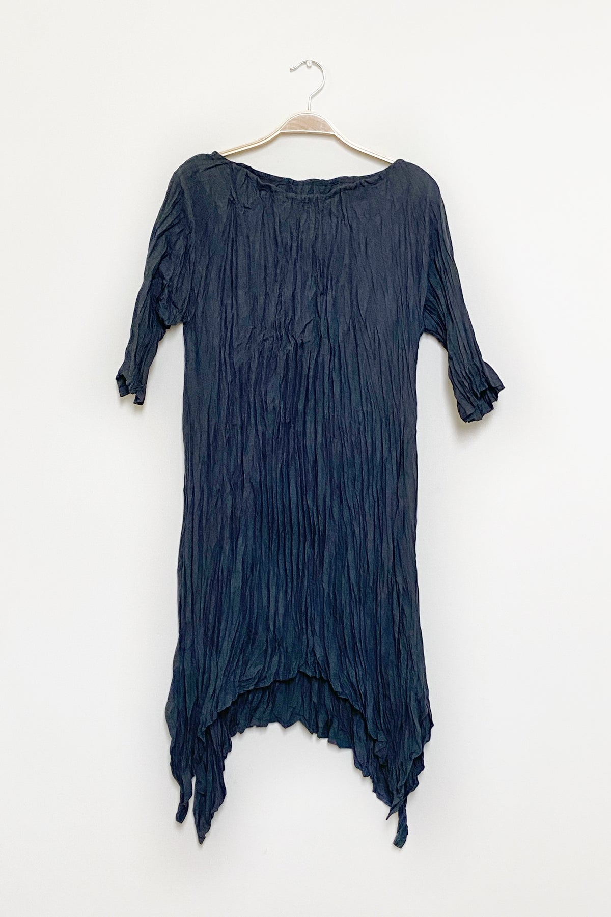 Twisted Lava Dress | Charcoal