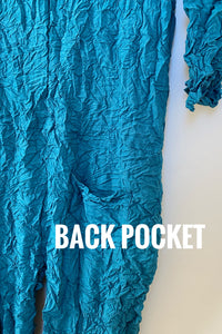 Moth Boiler Suit | Teal