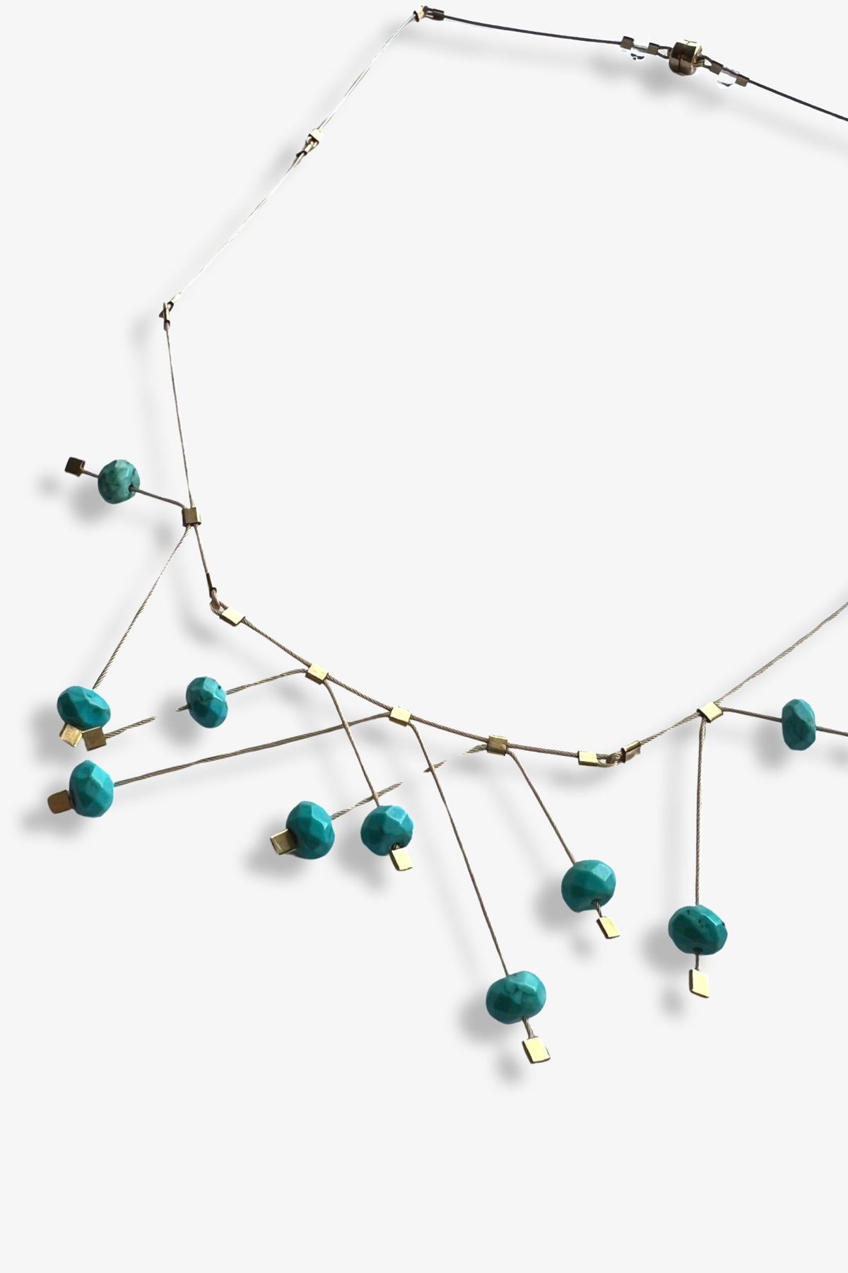Spring Redux Necklace Turquoise