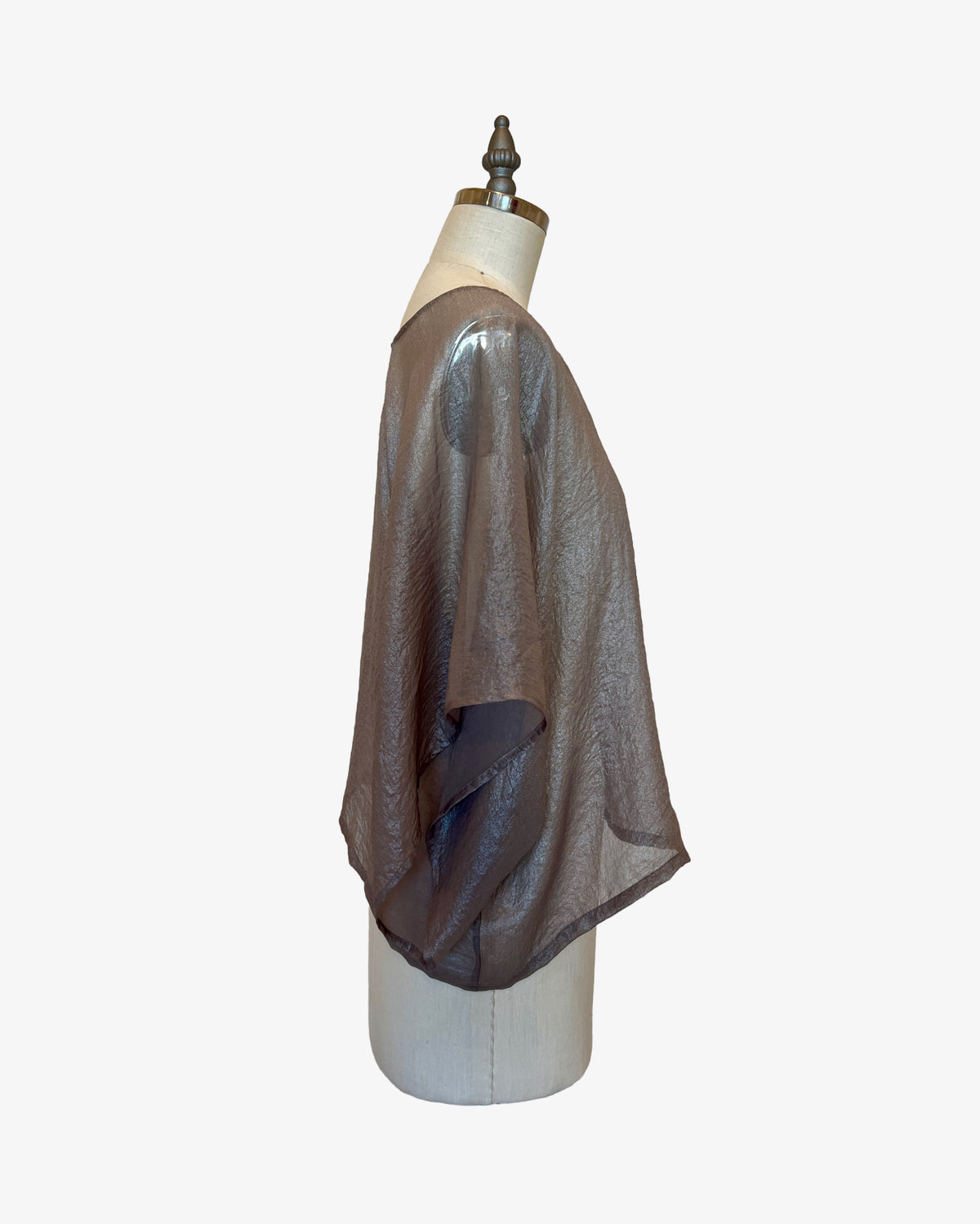Lisbon Top | Sheer Champagne Shimmer